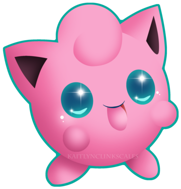 Jigglypuff V2 By Clinkorz - Jigglypuff Chibi (400x400), Png Download