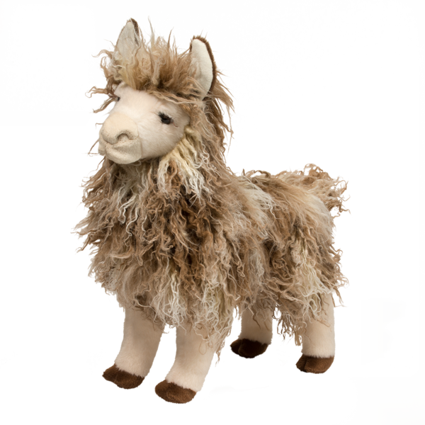 Douglas Lance Llama Plush Toy - Douglas Toys Lance Llama (600x600), Png Download
