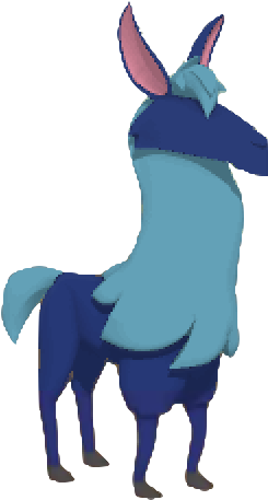 Crop Tiger - Animal Jam Llama Transparent (272x492), Png Download