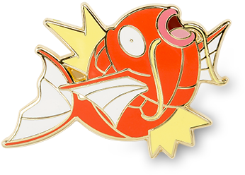2-pack Magikarp Gyarados - Magikarp Enamel Pin (430x430), Png Download