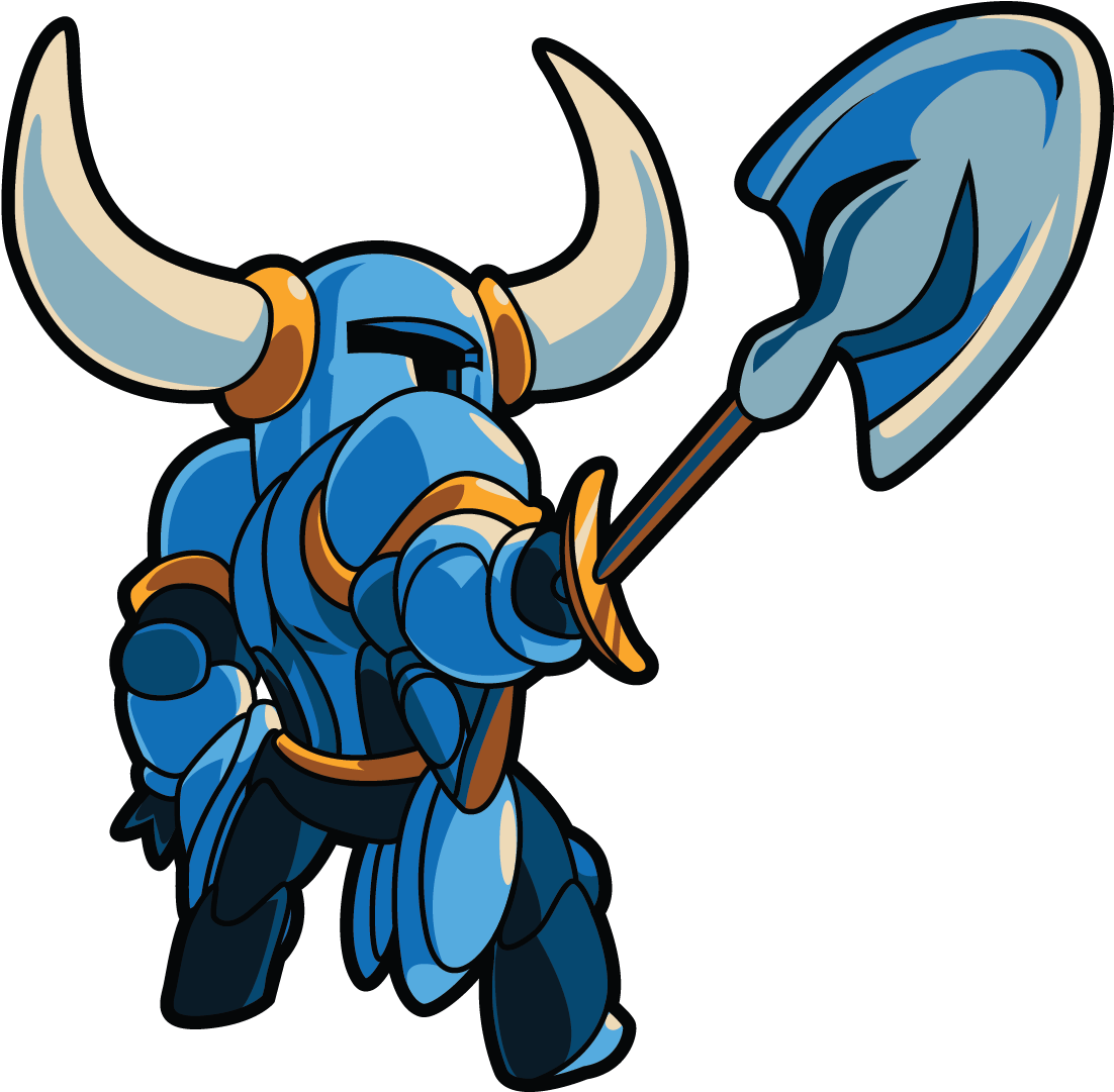 I Should Resume Playing Undertale I've Been Shoveling - Shovel Knight No Background (1262x1257), Png Download