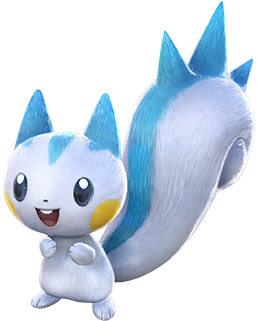 Pachirisu & Magikarp - Pokken Tournament Dx Apoyo (400x400), Png Download