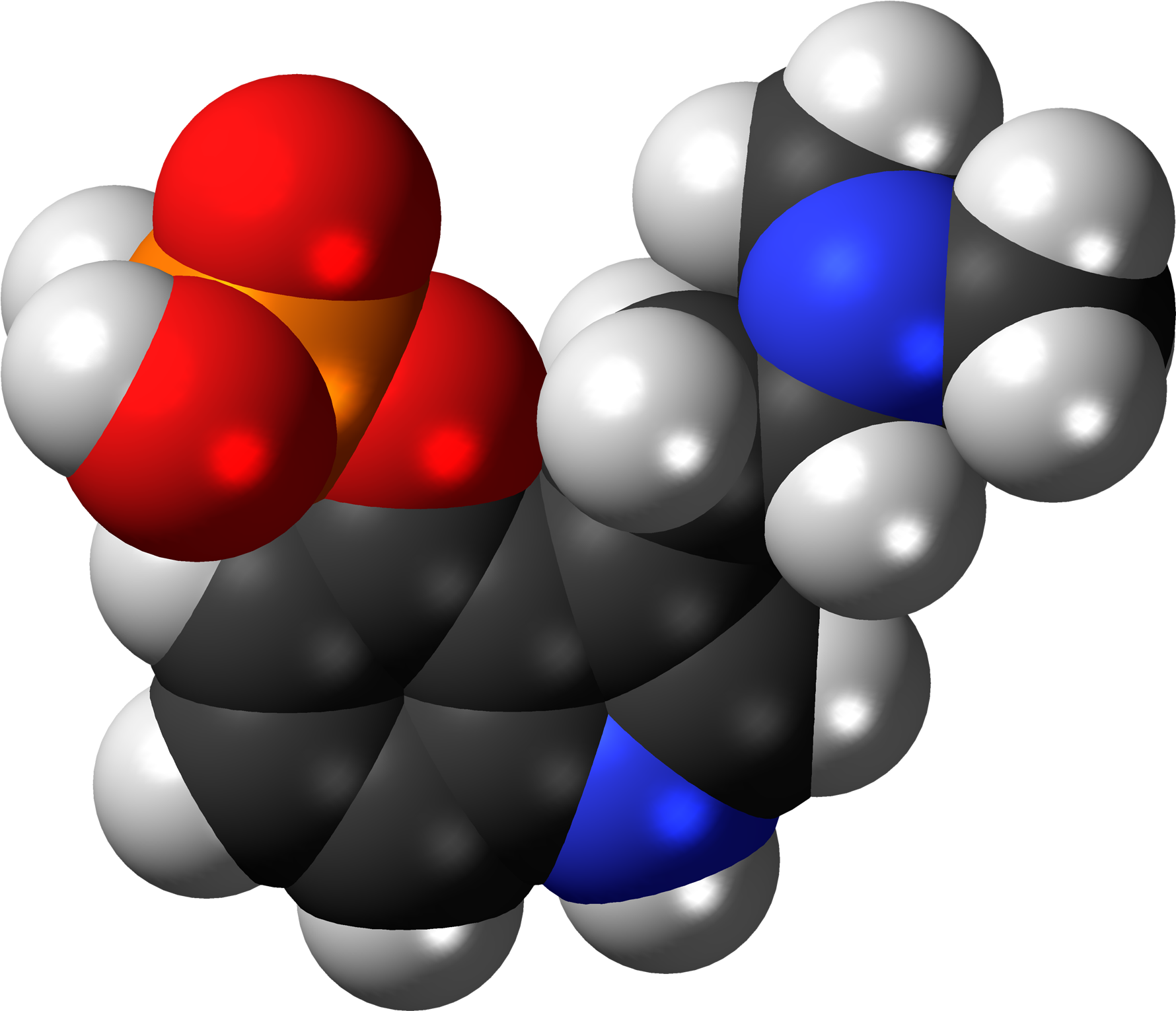 ••secret Of The Universe - Dmt Molecule Space Filling (2000x1750), Png Download