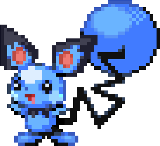 I Made This Fusion A Several Days Ago - Pixel Portrait (655x599), Png Download