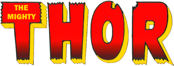 Jpg Black And White Download Sets The Stage For Asgardian - Mighty Thor Logo Png (600x257), Png Download