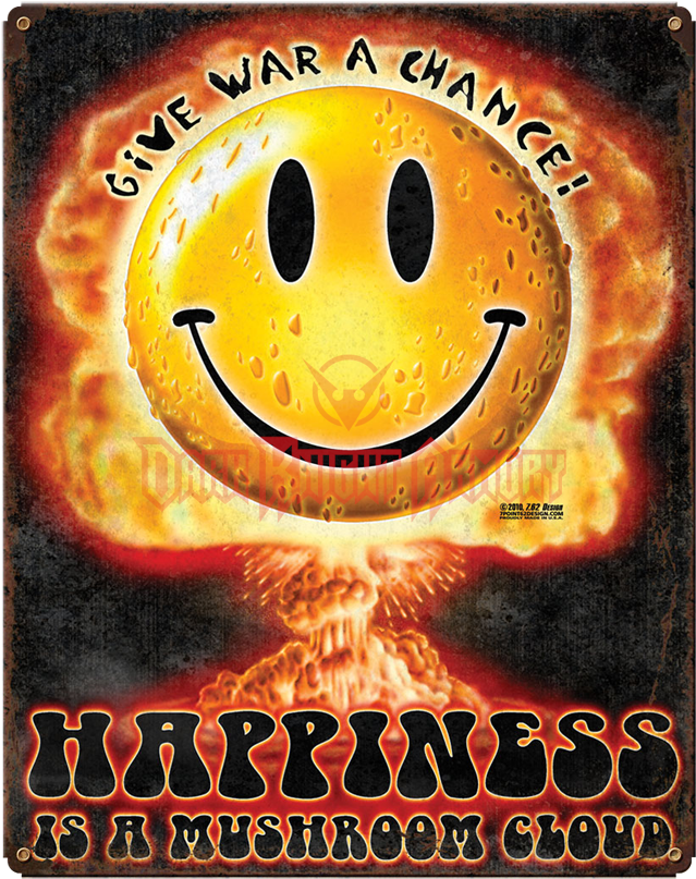 Mushroom Cloud Vintage Steel Sign - Past Time Signs Vs-t254 Mushro (850x850), Png Download