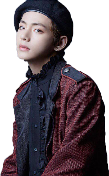 Taehyung Png - Bts Blood Sweat And Tears Japan (575x741), Png Download