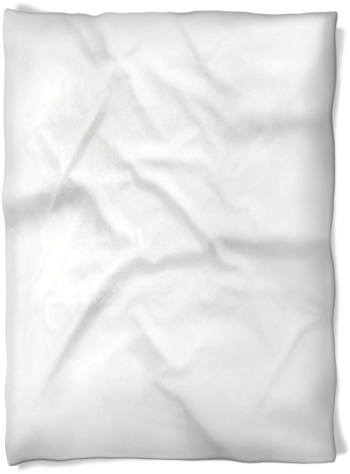 Velveteen Back - White Blanket Png (500x500), Png Download