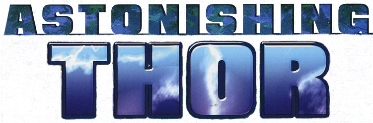 Astonishing Thor Vol 1 Logo - Portable Network Graphics (751x249), Png Download