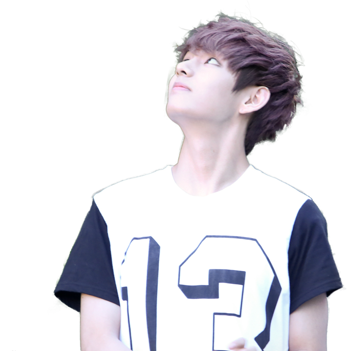 Taehyung Png Tumblr - Bts V Cute Transparent (1024x683), Png Download