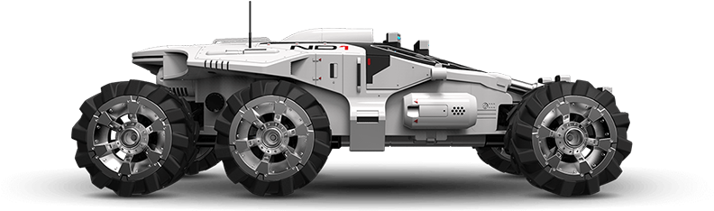 Mass Effect - Mass Effect Andromeda Vehicle (800x233), Png Download