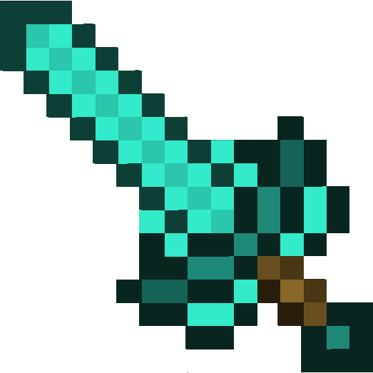 Espadas De Minecraft Png (539x539), Png Download
