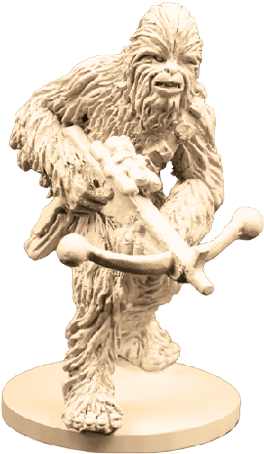 Swi03-swi07figures Chewbacca - Chewbacca Ally Pack (313x503), Png Download