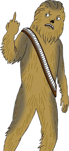 Bojack Chewbacca Bojackhorseman Movie Starwars - Bojack Horseman (240x525), Png Download