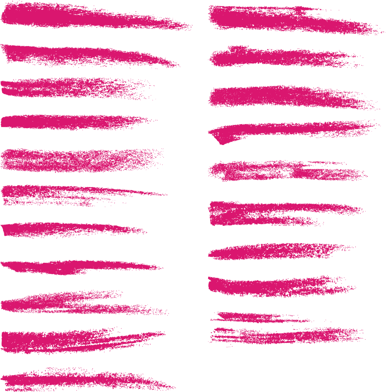 Pink Chalk Line Png - Lipstick Line Png (1848x1563), Png Download