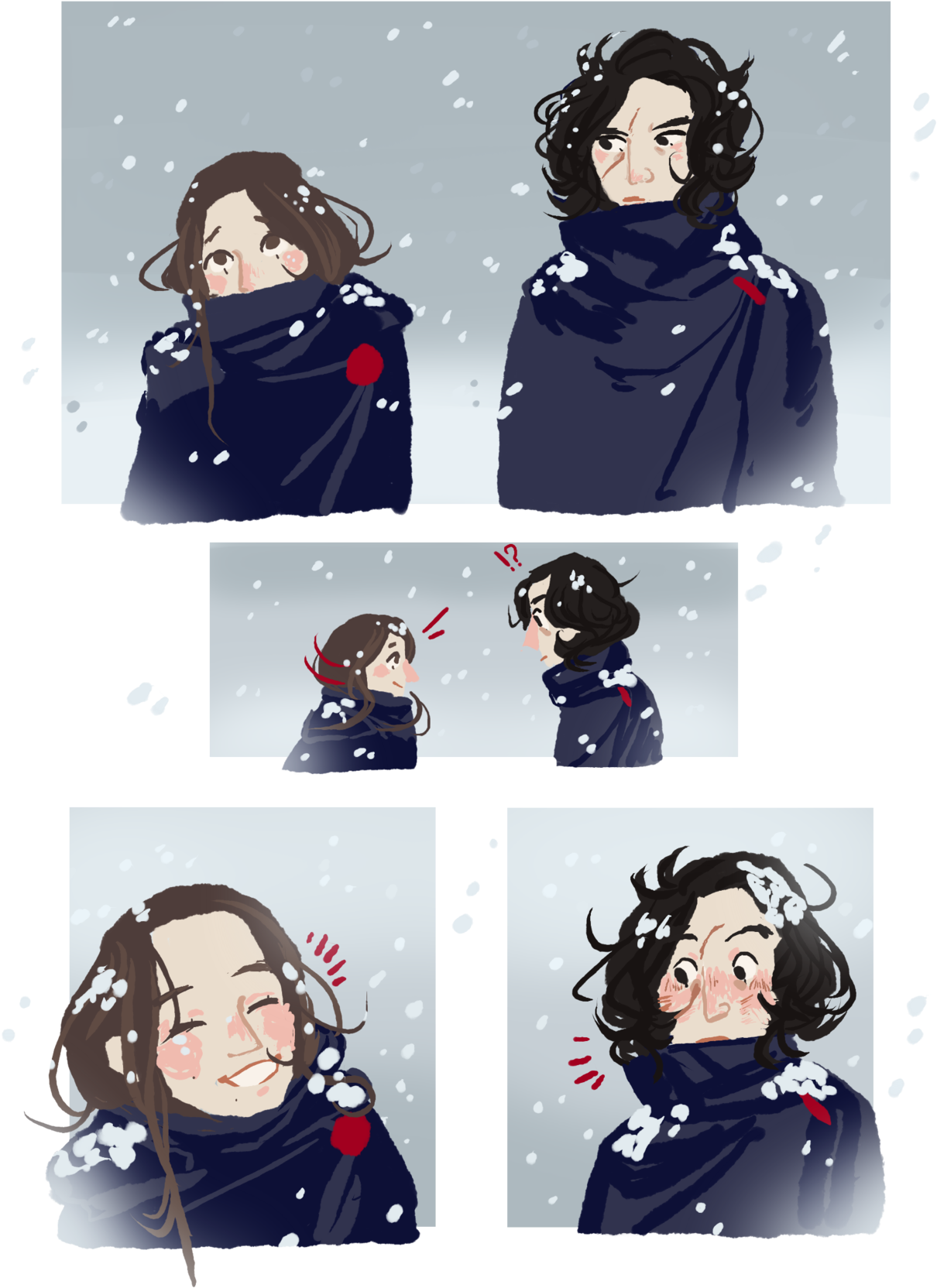 Reylowhispers - Star Wars (1280x1728), Png Download