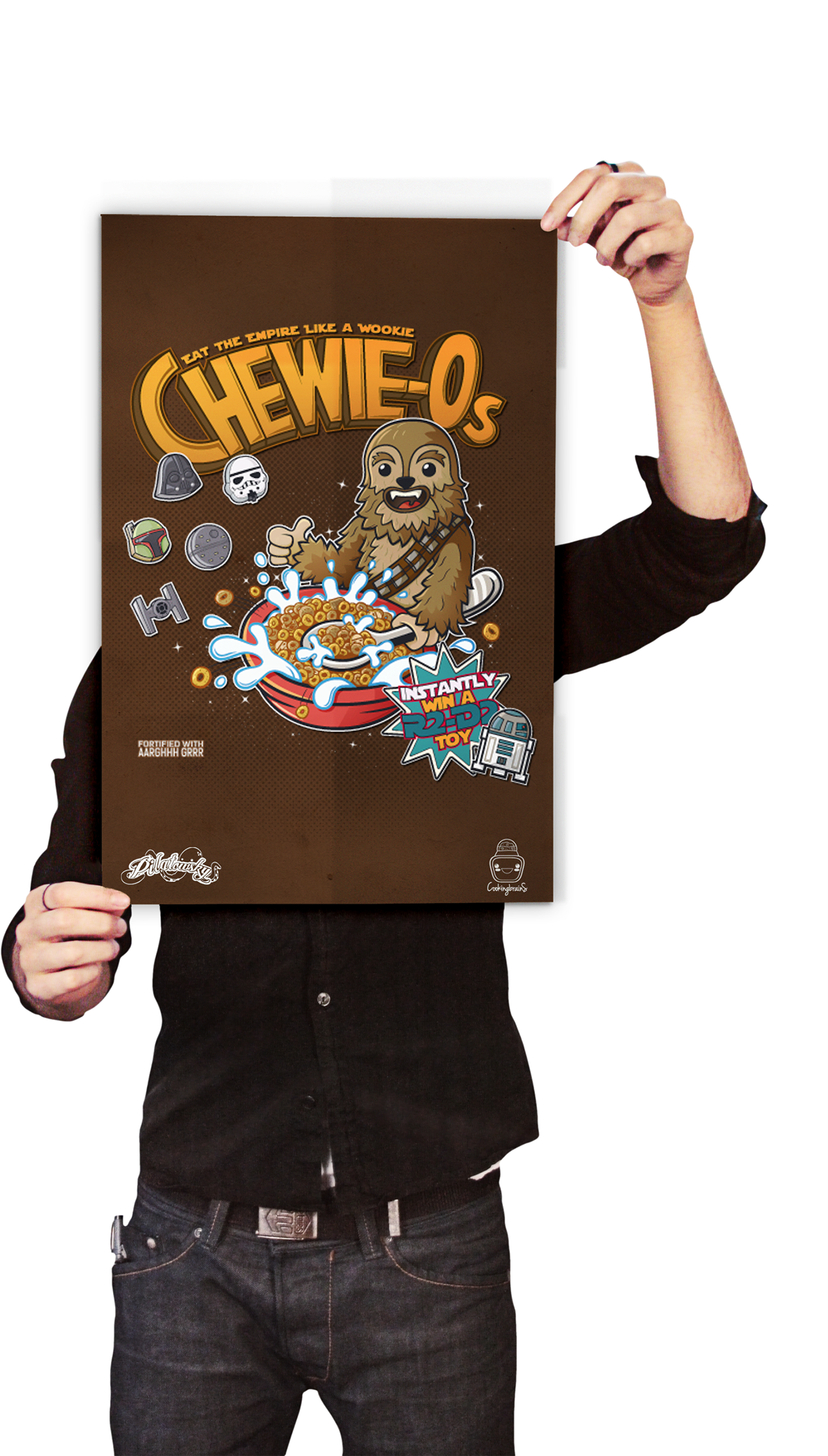 Man Holding Poster Png (1400x2100), Png Download