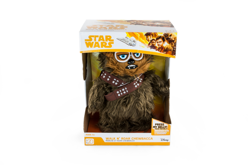 Officially Licensed Star Wars Merchandise - Walk N Roar Chewbacca (498x331), Png Download