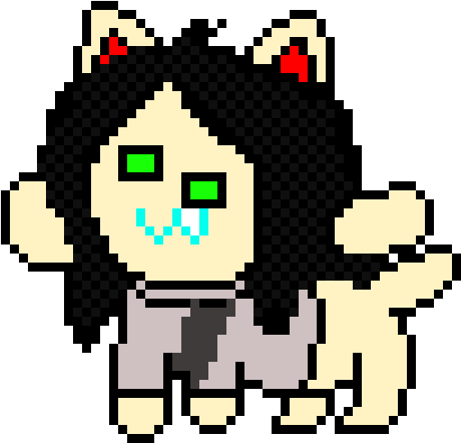 New Discord Icon - Temmie Transparent (600x540), Png Download