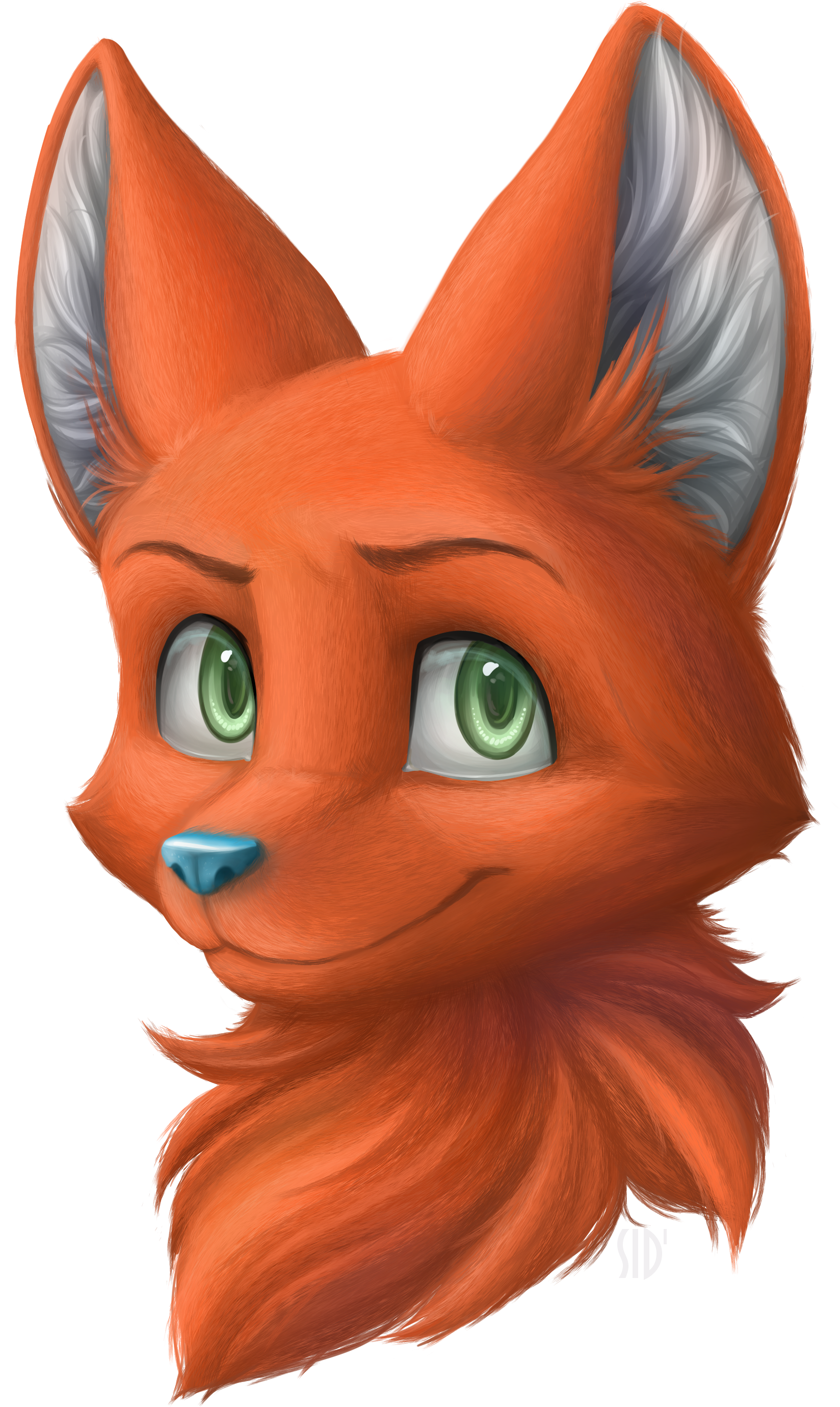 [commission] Icon For Will On Discord - Furry Emoji Fox Discord (1832x2916), Png Download