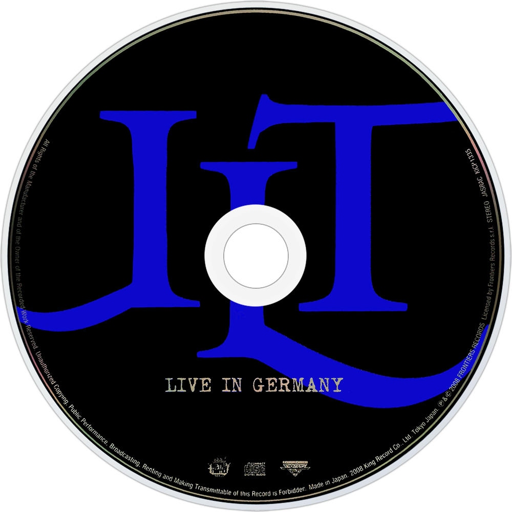 Joe Lynn Turner Live In Germany Cd Disc Image - Kiss Love Gun (1000x1000), Png Download