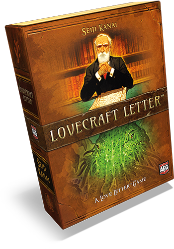 Aeg Releasing Cthulhu-themed Love Letter Called Lovecraft - Lovecraft Letter Board Game (500x573), Png Download