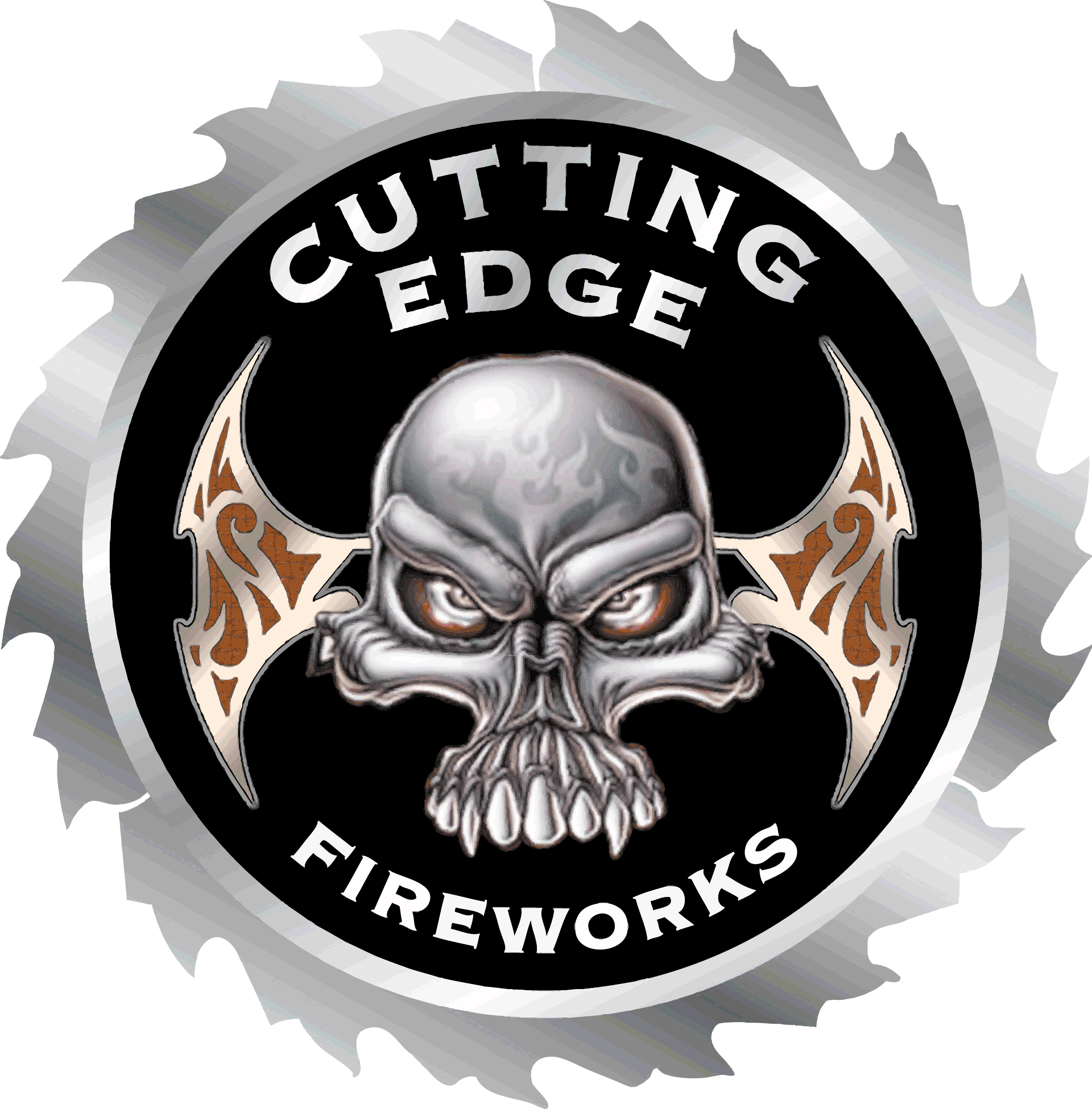 Cutting Edge - Jakes Fireworks Logo (1920x1951), Png Download
