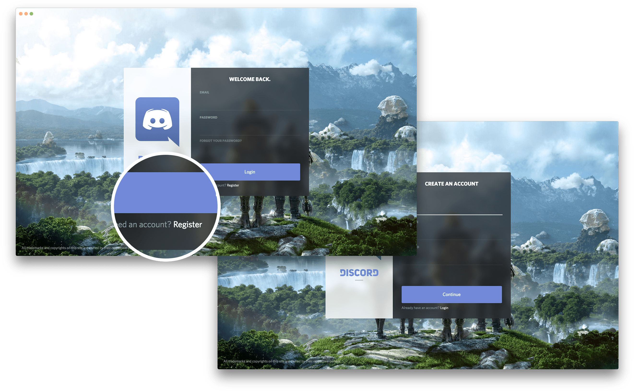 Registering Your Account - Billboard (2647x1637), Png Download
