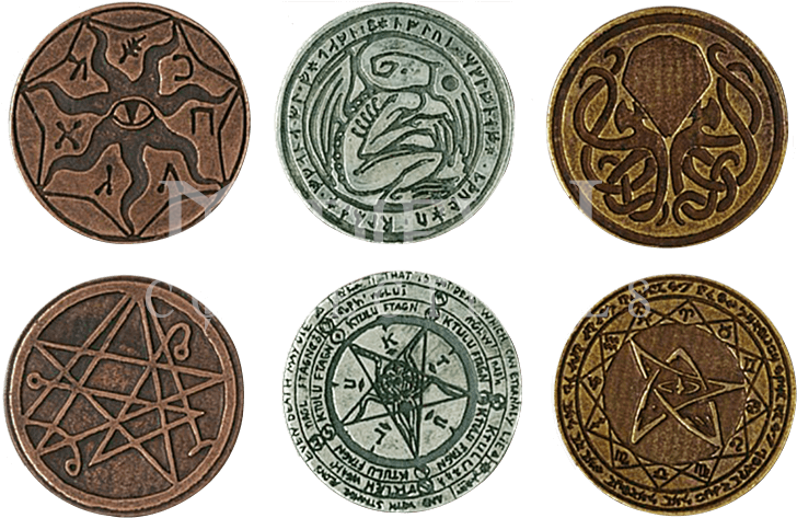 Dragon Fantasy Gold Coins (728x728), Png Download