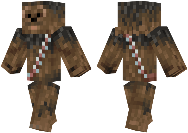 Chewbacca - Minecraft Skin Superior Spiderman (804x576), Png Download