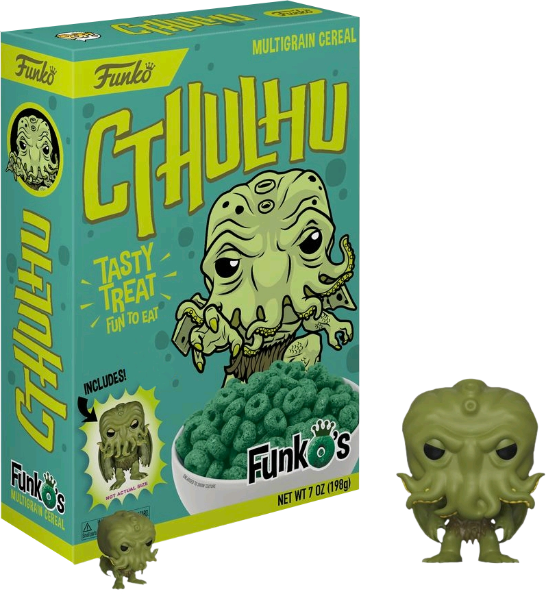 Hp - Cthulhu Cereal Funko (797x867), Png Download
