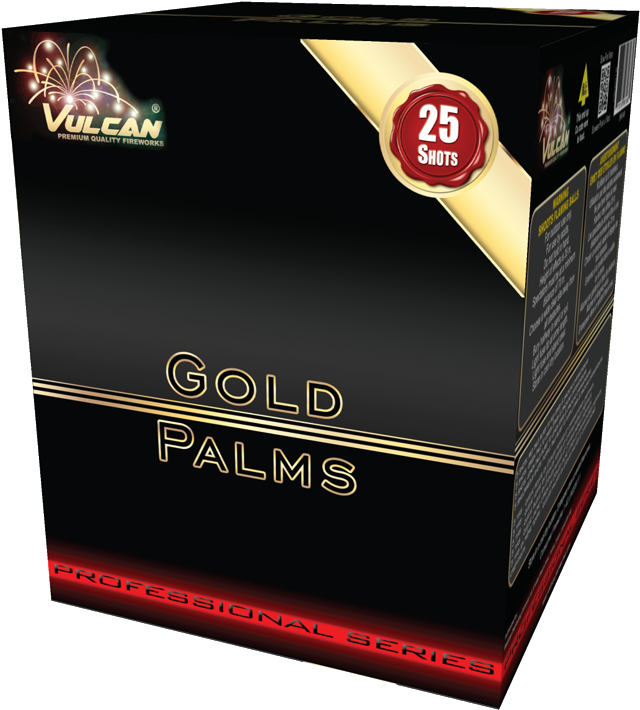 Pro Pyro Gold Palms - Box (681x750), Png Download