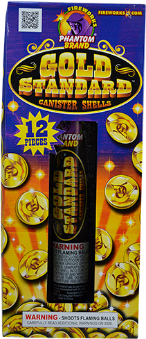 Gold Standard Cannister Shells - Glitter (500x500), Png Download