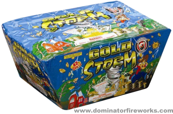 Goldstorm - Fireworks (702x508), Png Download