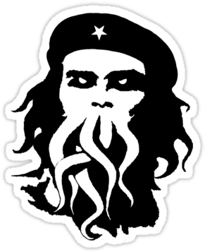 Chethulhu - Che Guevara (375x360), Png Download
