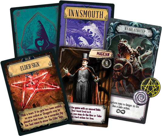 Fight The Darkness - Pandemic Reign Of Cthulhu Board Game (625x450), Png Download
