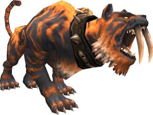 Tiger 3 - Fantasy Tiger Monsters (500x377), Png Download