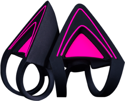 Gallery - Kitty Ears For Razer Kraken (515x515), Png Download