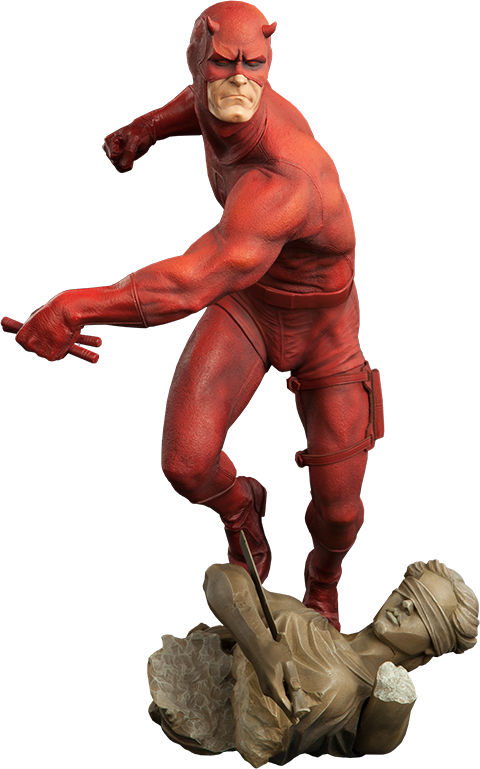 Daredevil Premium Format™ Figure - Action Figures Daredevil (480x769), Png Download
