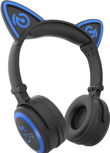 Mindkoo3 - Png Headphones Cat (632x523), Png Download