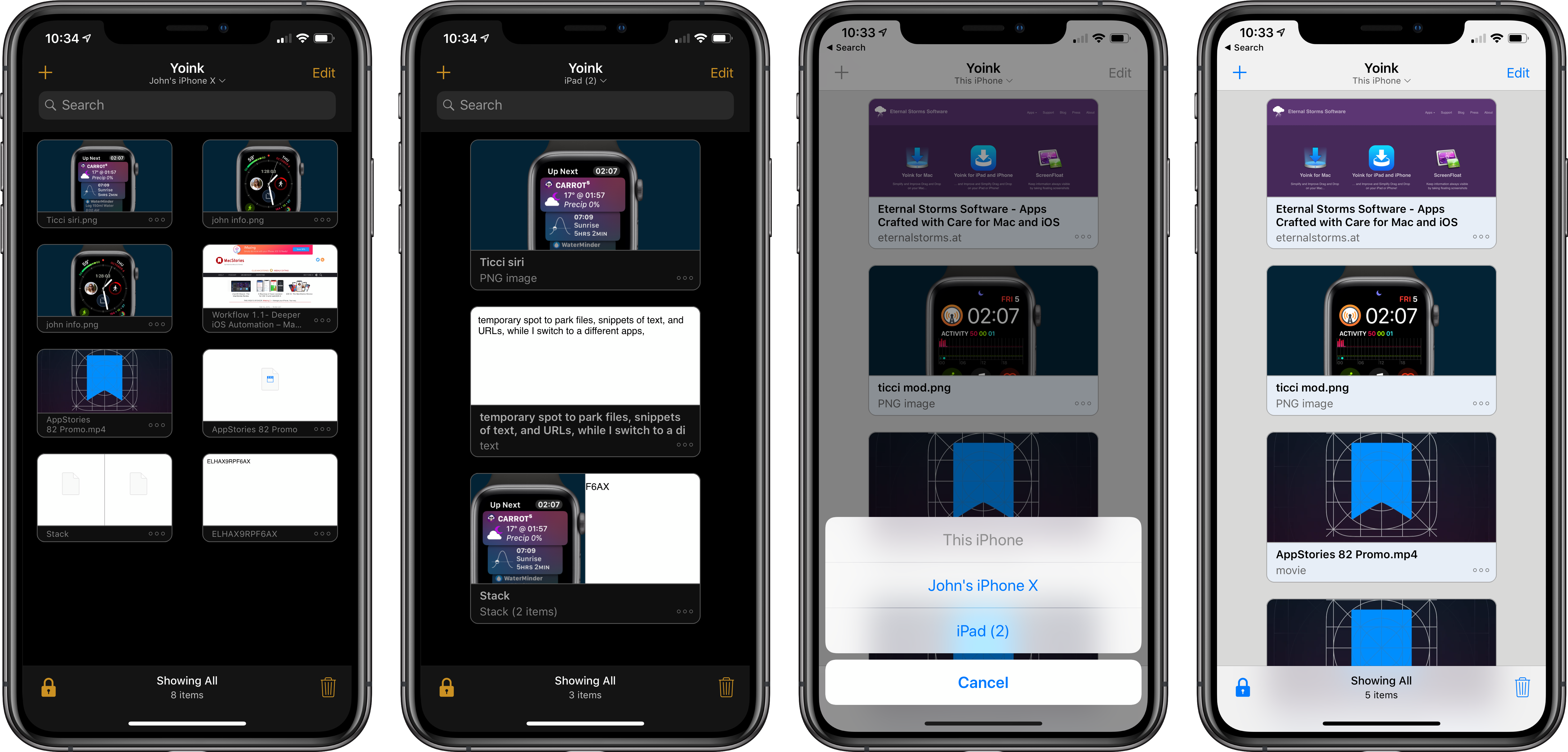 Yoink Is The App I Use On My Mac Every Day As A Temporary - Iphone (5952x2867), Png Download