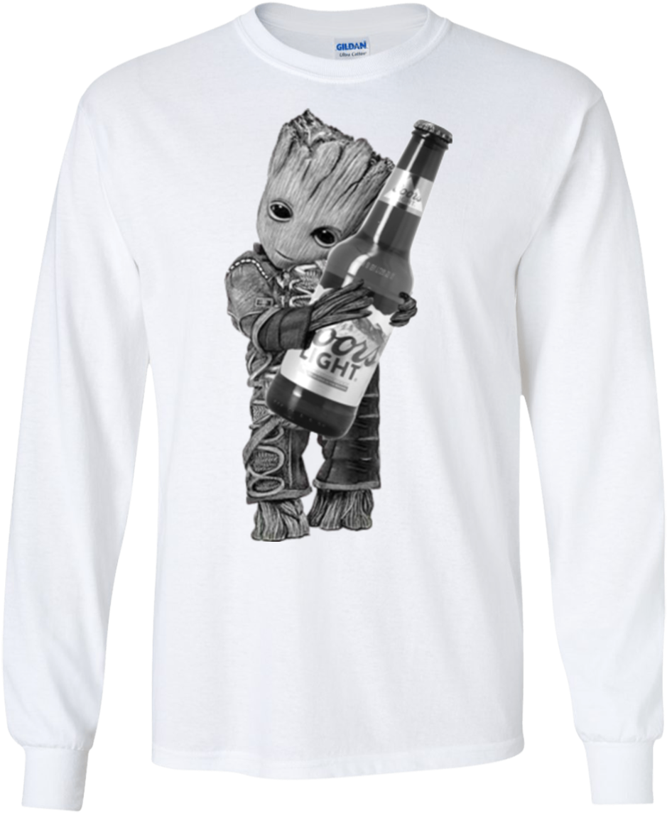Image 2254 - Groot Shirt (1155x1155), Png Download