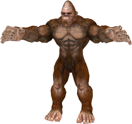 Bigfoot Png Transparent Picture Library Stock - Big Foot Png (450x408), Png Download
