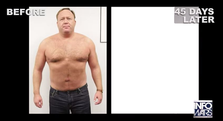 Copy Discord Cmd - Super Male Alex Jones (846x459), Png Download