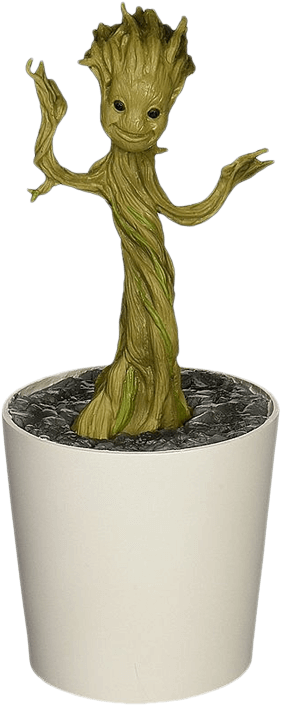 Monogram Marvel Heroes: Baby Groot Figural Bank (709x709), Png Download