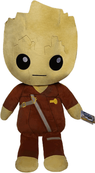Guardians Of The Galaxy Vol - Funko Groot Plush (600x600), Png Download