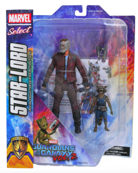 Marvel Select Gotg Vol - Marvel Select Star Lord (600x600), Png Download