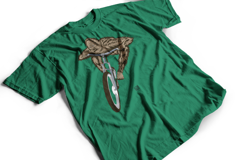 Bigfoot Rides T-shirt - Poke Bowl In A Poké Ball (800x545), Png Download