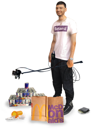 Dramaice - Ice Poseidon Retard (320x460), Png Download