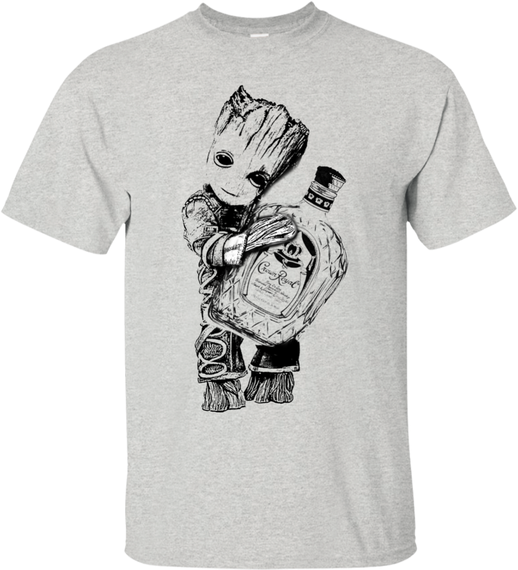 Baby Groot - Love My Great Dane Paw Print Heart Dog Owner T-shirt (1155x1155), Png Download